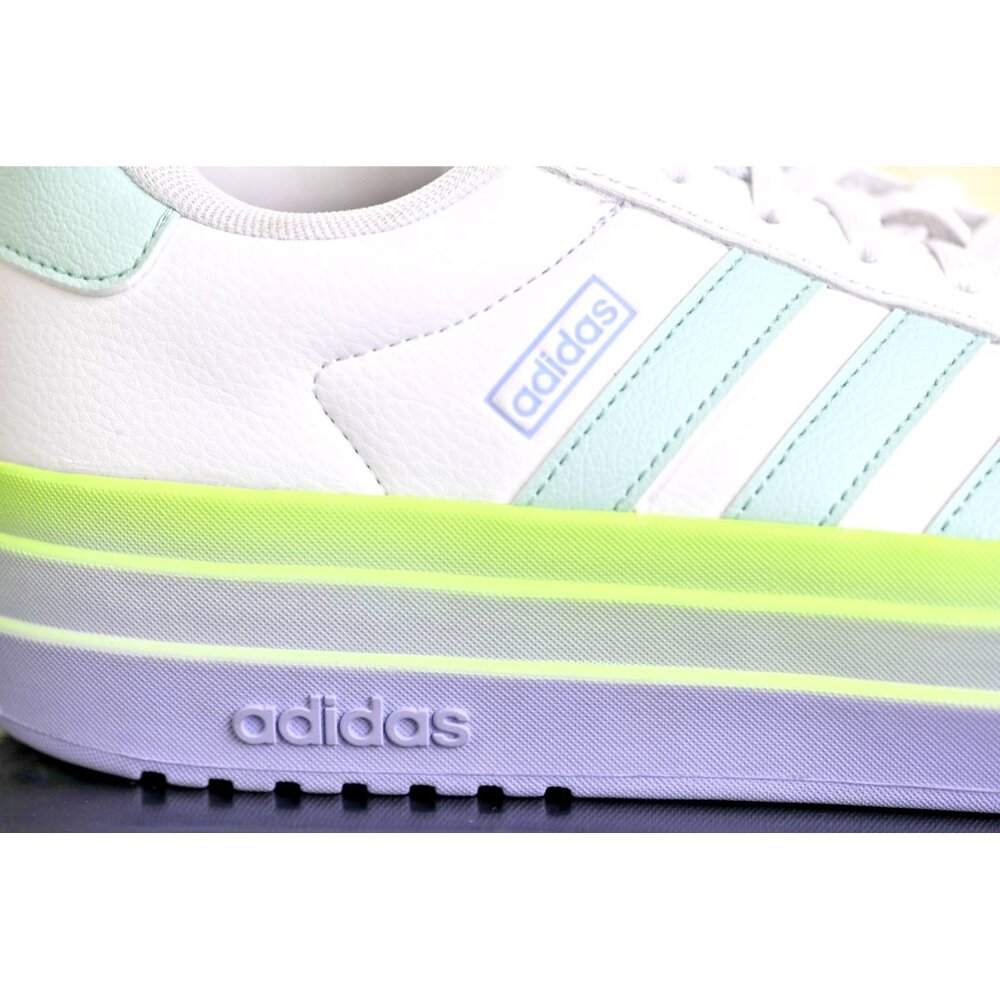 New! Size: 6.5 Women | Adidas VL Court Bold Junior | JS0873 - Picture 7 of 12